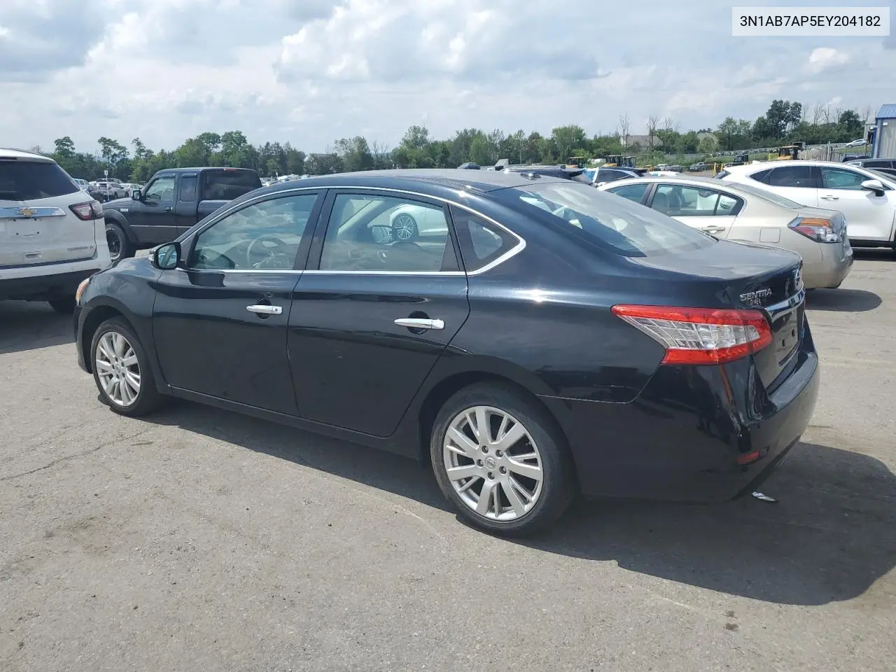 2014 Nissan Sentra S VIN: 3N1AB7AP5EY204182 Lot: 63094395