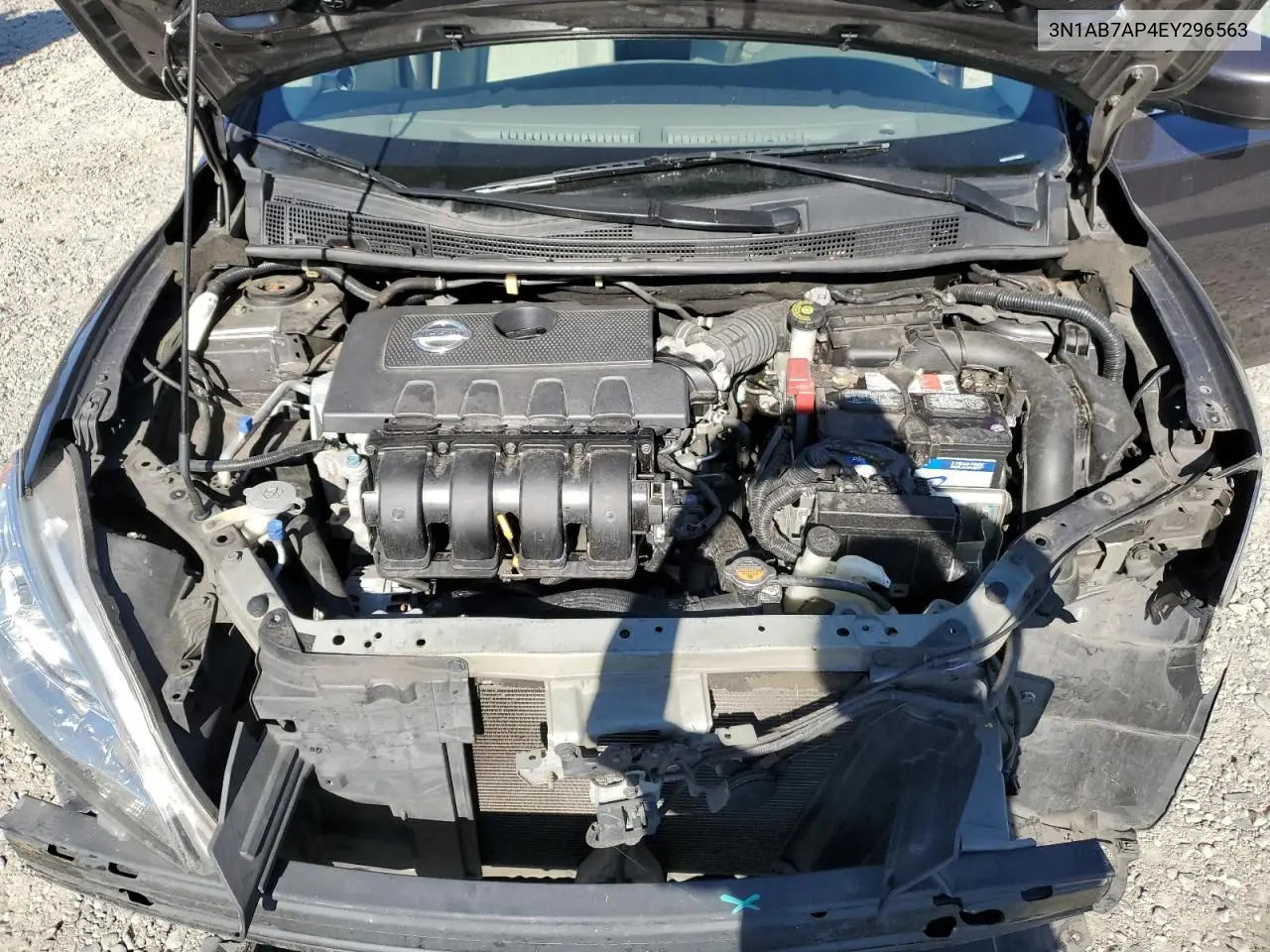 2014 Nissan Sentra S VIN: 3N1AB7AP4EY296563 Lot: 63113745