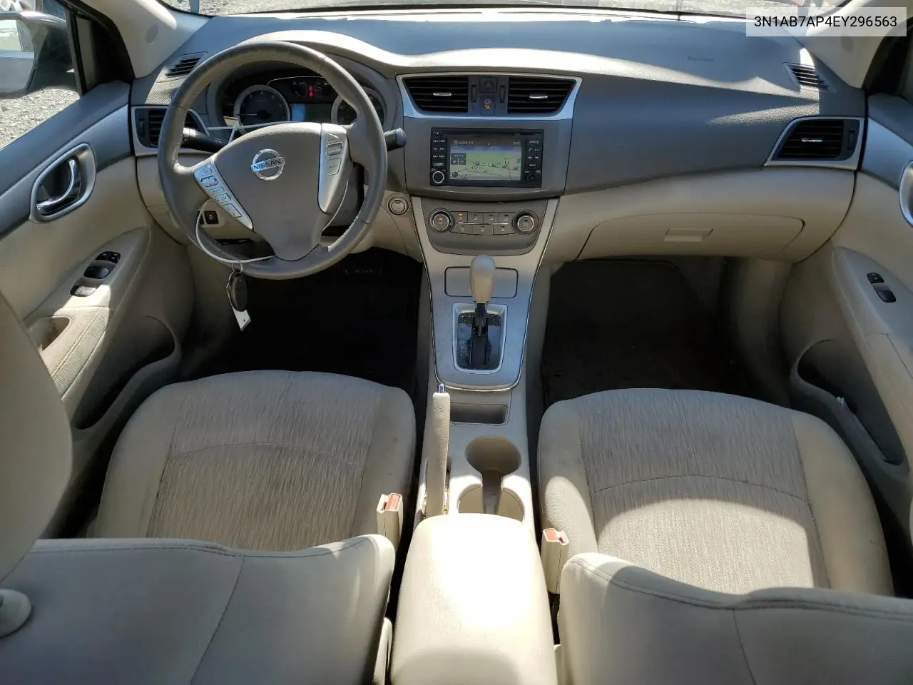 2014 Nissan Sentra S VIN: 3N1AB7AP4EY296563 Lot: 63113745