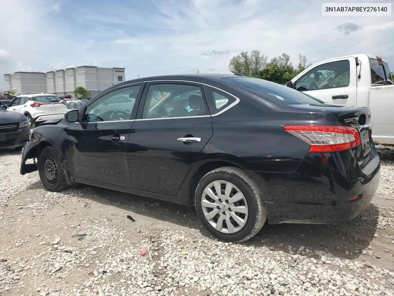 2014 Nissan Sentra S VIN: 3N1AB7AP8EY276140 Lot: 63571725
