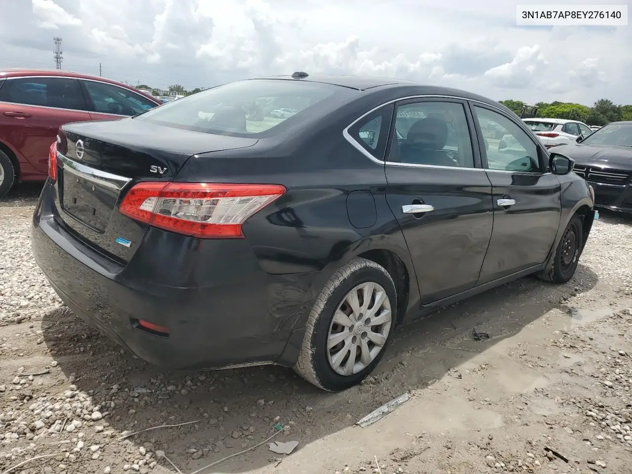 2014 Nissan Sentra S VIN: 3N1AB7AP8EY276140 Lot: 63571725