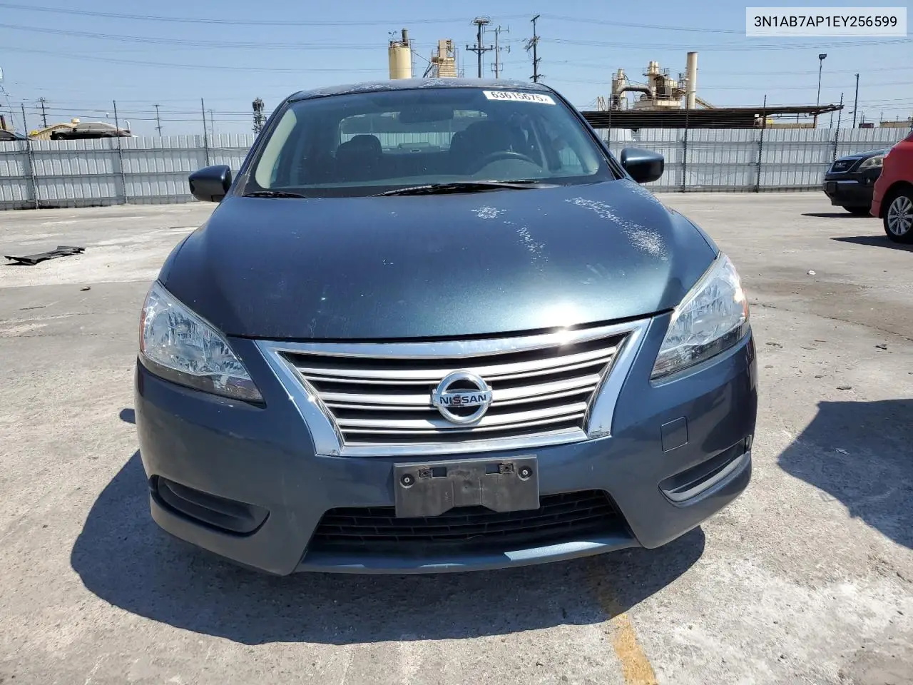 2014 Nissan Sentra S VIN: 3N1AB7AP1EY256599 Lot: 63615675