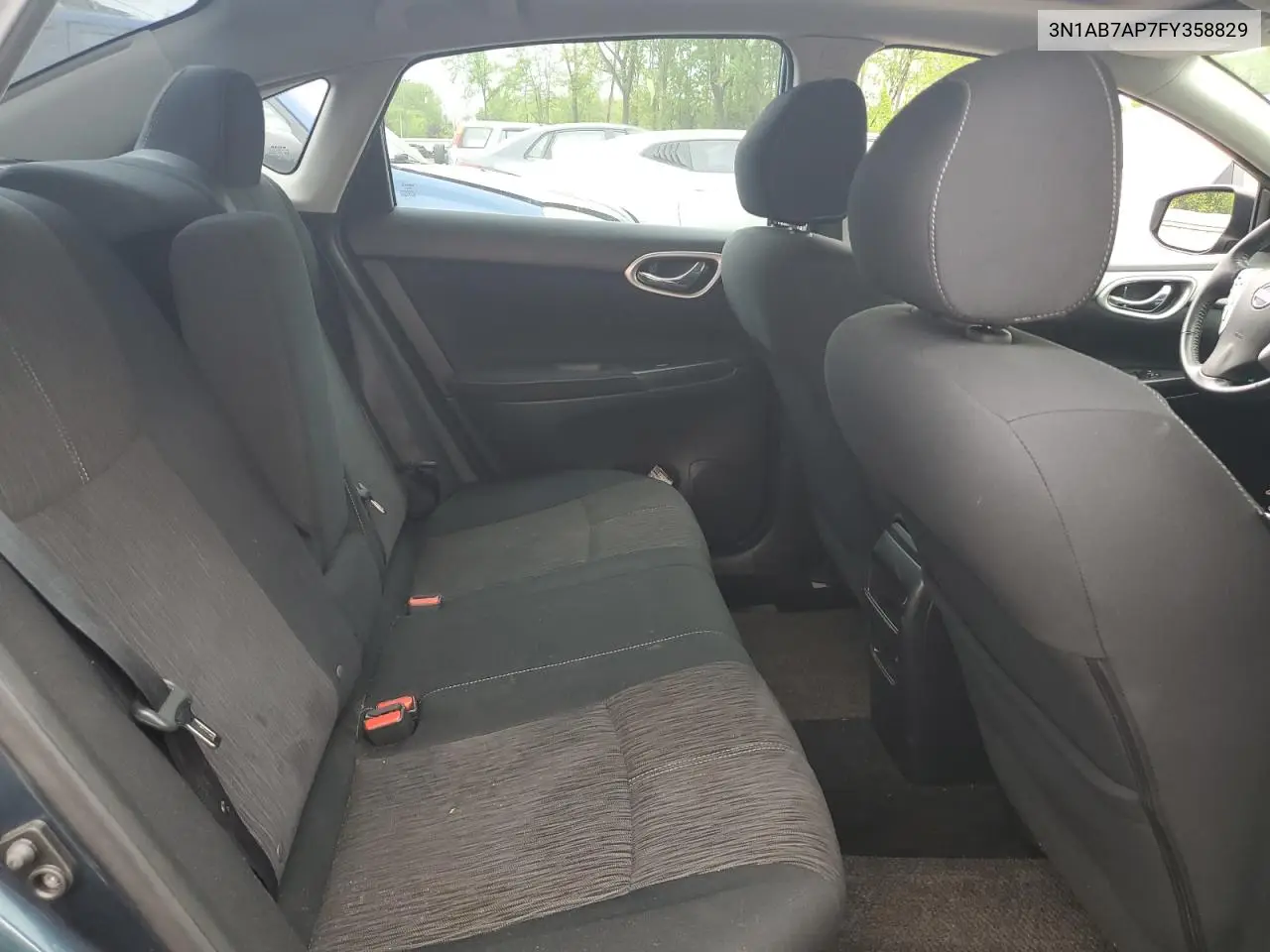 2015 Nissan Sentra S VIN: 3N1AB7AP7FY358829 Lot: 55651495