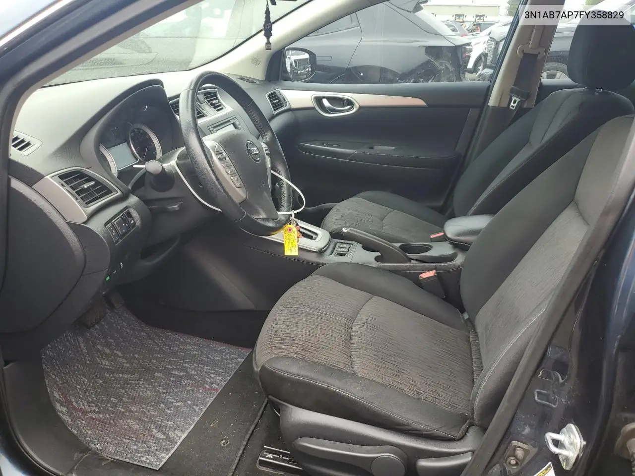 2015 Nissan Sentra S VIN: 3N1AB7AP7FY358829 Lot: 55651495