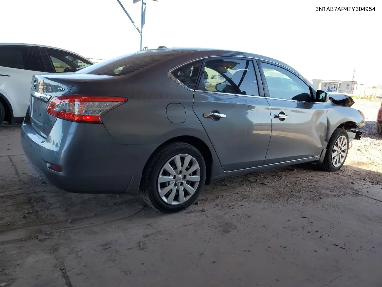 2015 Nissan Sentra S VIN: 3N1AB7AP4FY304954 Lot: 55786515
