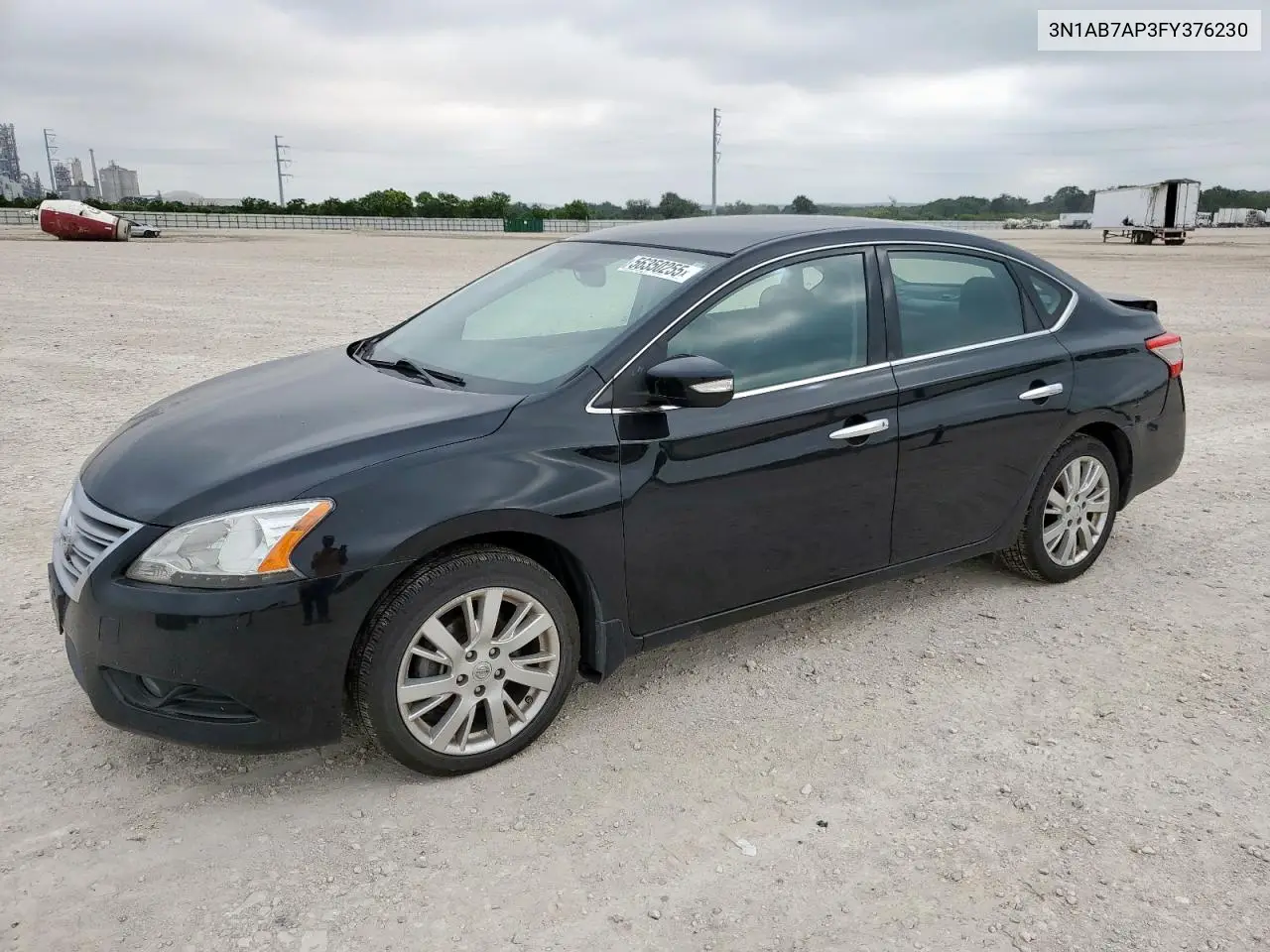 2015 Nissan Sentra S VIN: 3N1AB7AP3FY376230 Lot: 56350255