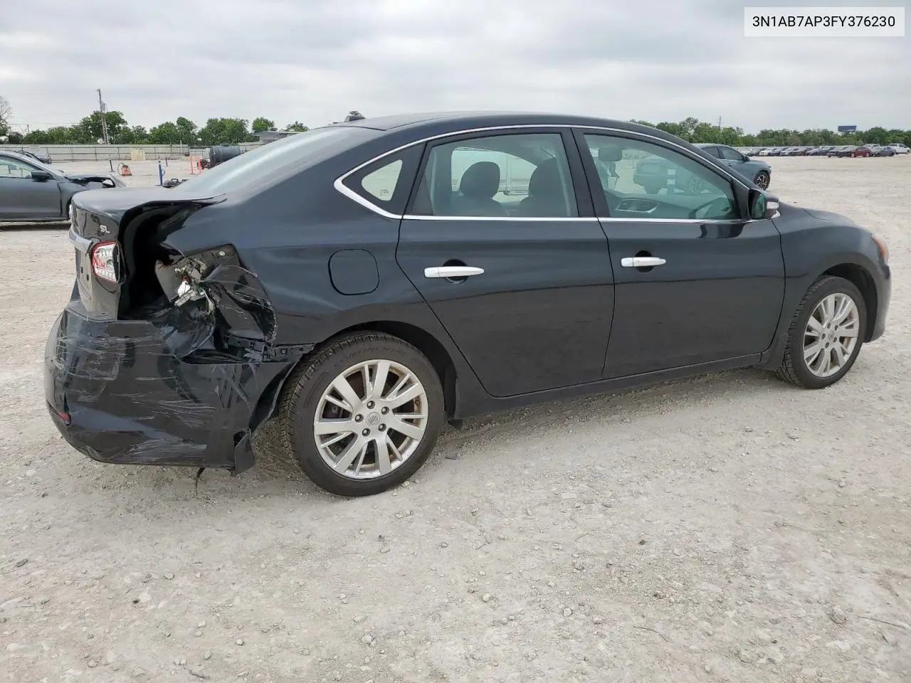 2015 Nissan Sentra S VIN: 3N1AB7AP3FY376230 Lot: 56350255