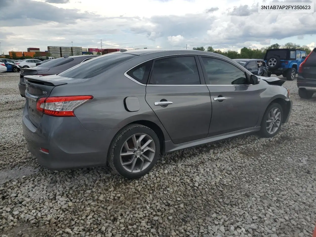 2015 Nissan Sentra S VIN: 3N1AB7AP2FY350623 Lot: 56873995