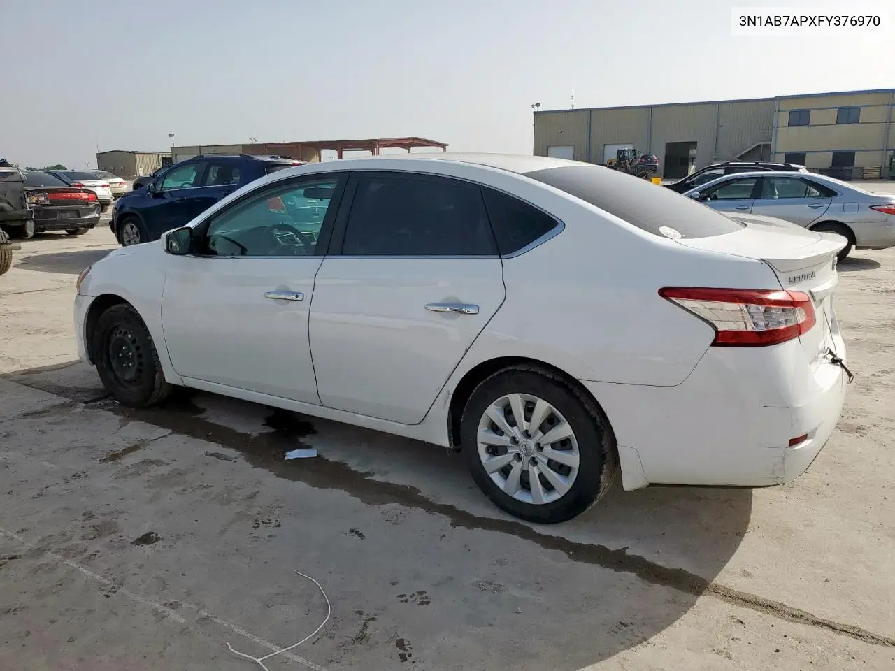 2015 Nissan Sentra S VIN: 3N1AB7APXFY376970 Lot: 56962225