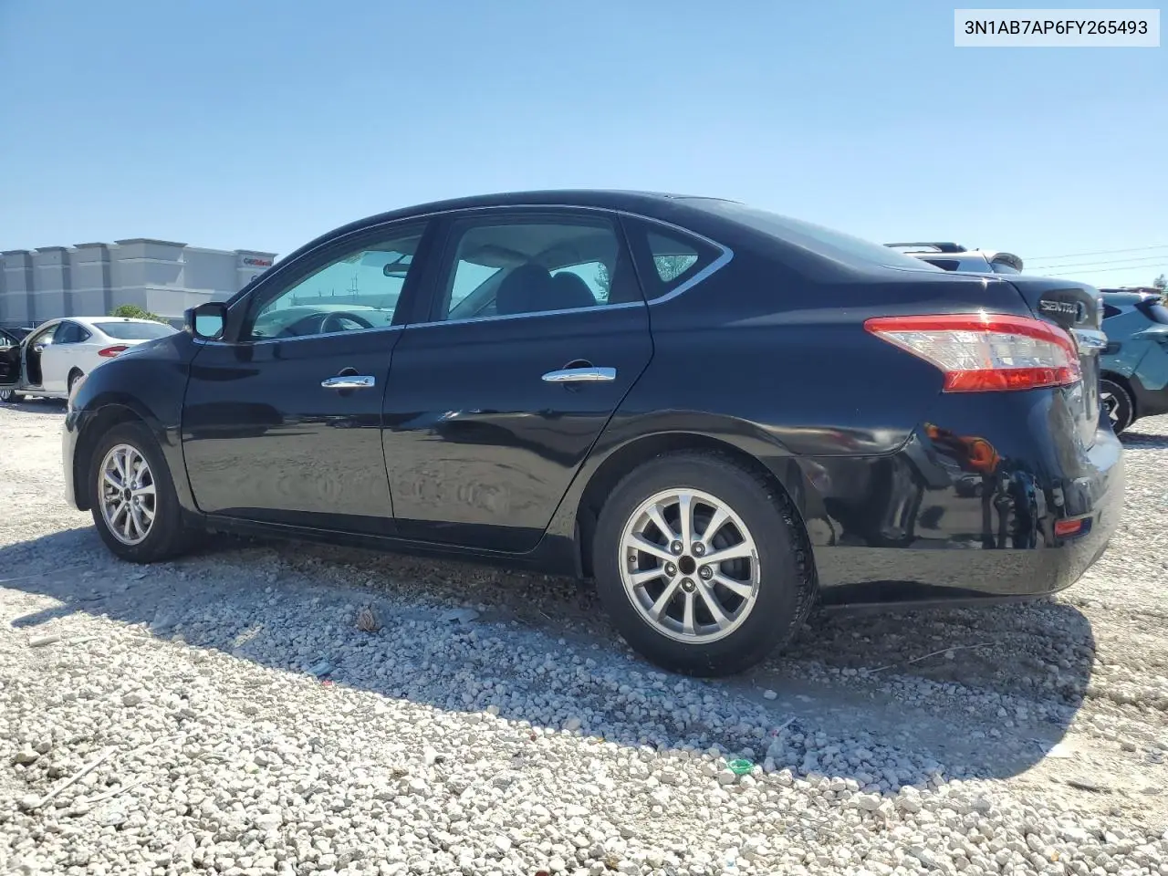 2015 Nissan Sentra S VIN: 3N1AB7AP6FY265493 Lot: 56965365