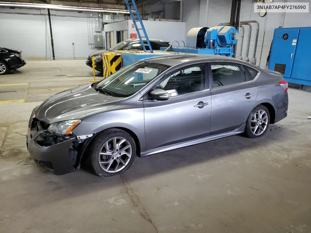 2015 Nissan Sentra S VIN: 3N1AB7AP4FY276590 Lot: 60685405