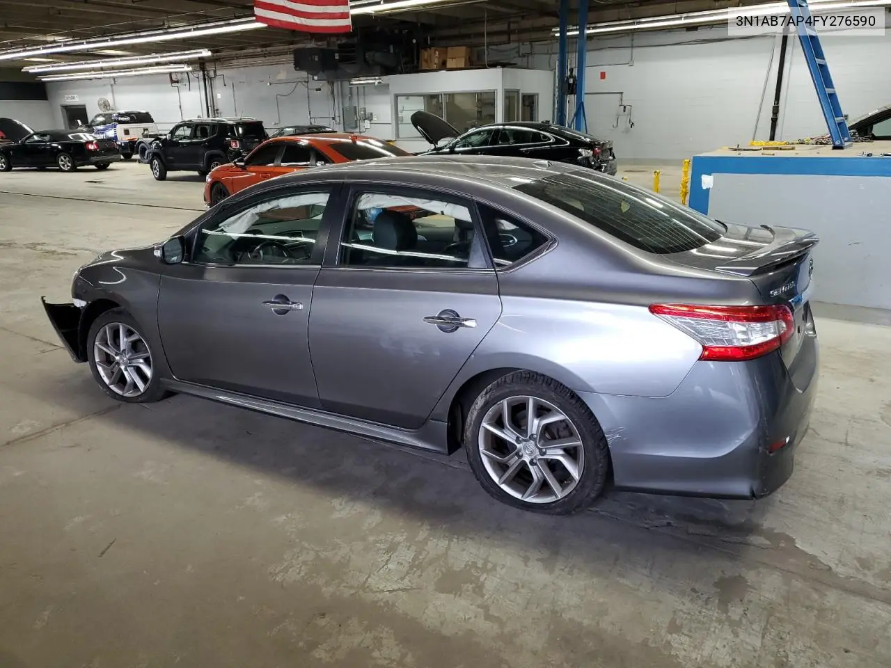 2015 Nissan Sentra S VIN: 3N1AB7AP4FY276590 Lot: 60685405