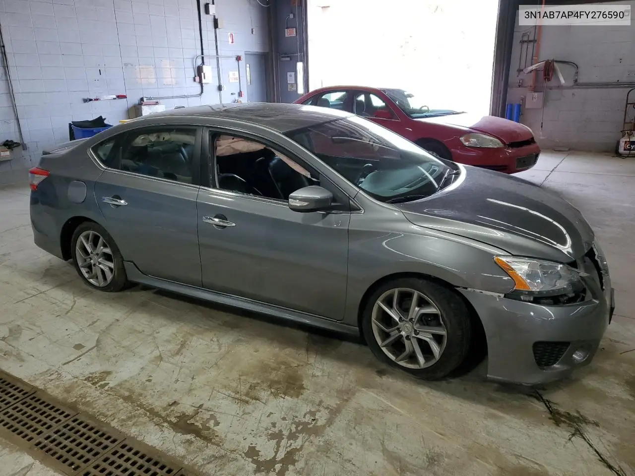 2015 Nissan Sentra S VIN: 3N1AB7AP4FY276590 Lot: 60685405