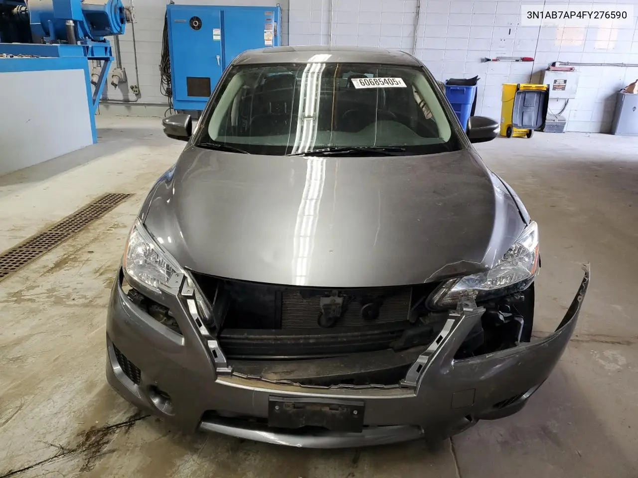 2015 Nissan Sentra S VIN: 3N1AB7AP4FY276590 Lot: 60685405