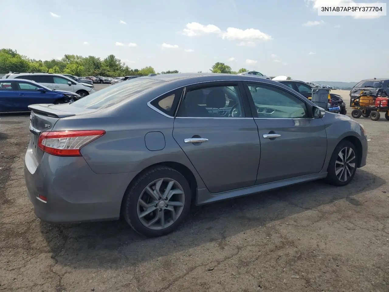 2015 Nissan Sentra S VIN: 3N1AB7AP5FY377704 Lot: 62161805