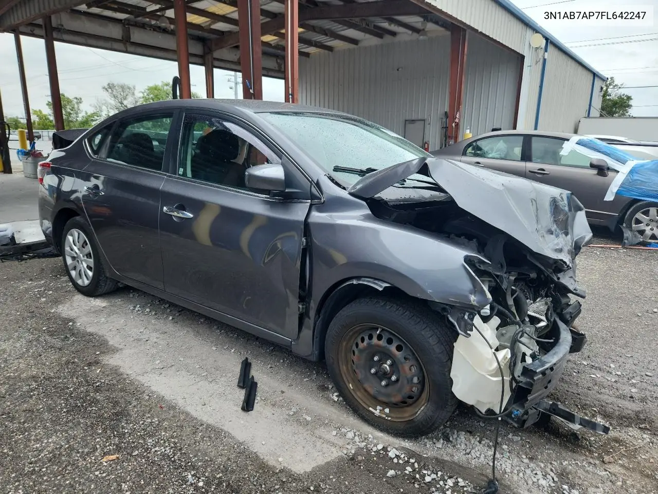 2015 Nissan Sentra S VIN: 3N1AB7AP7FL642247 Lot: 62667925