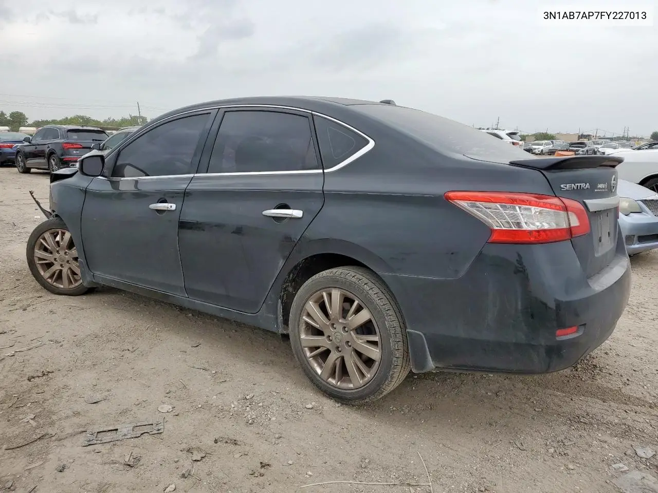 2015 Nissan Sentra S VIN: 3N1AB7AP7FY227013 Lot: 62677145
