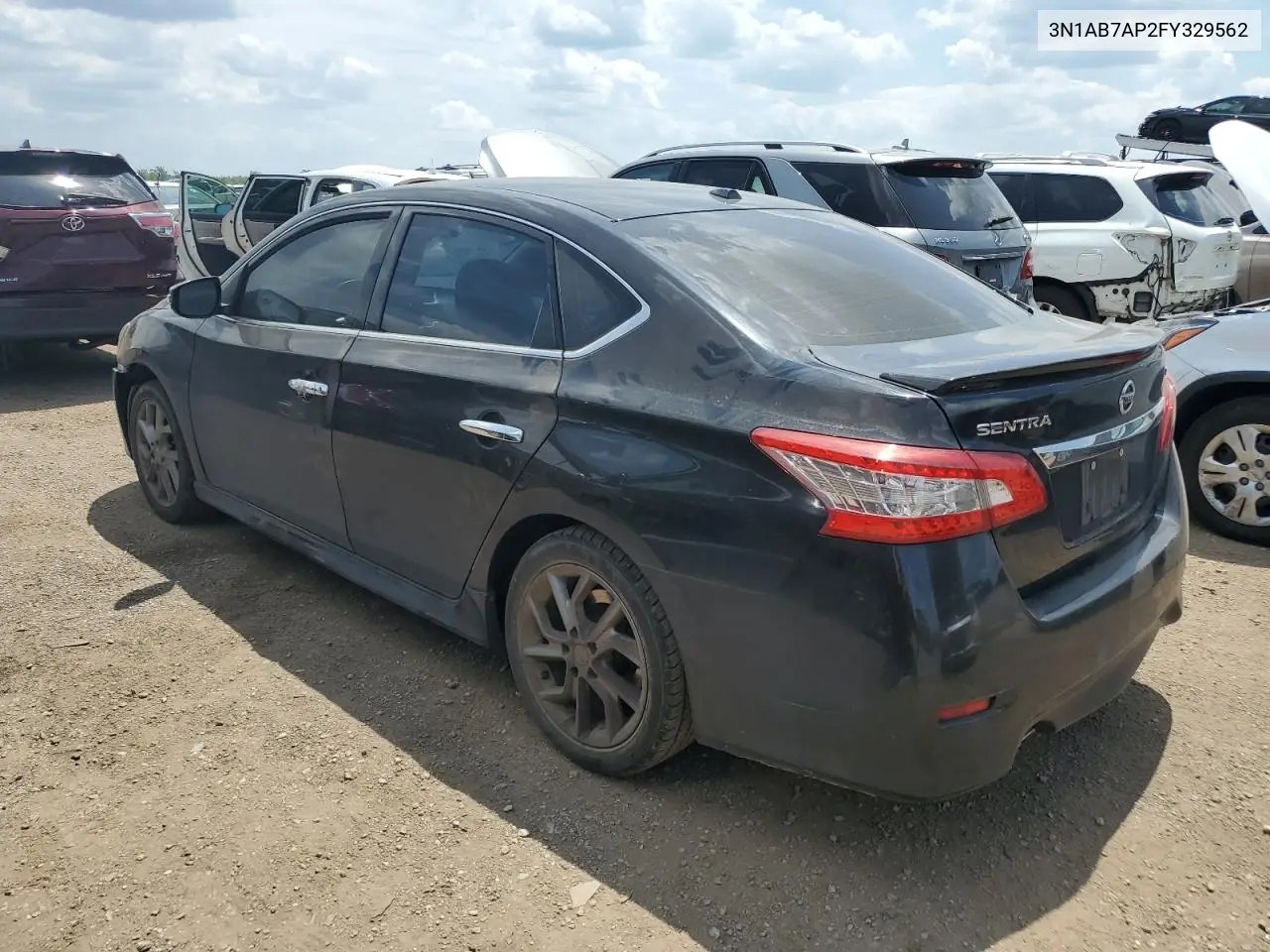 2015 Nissan Sentra S VIN: 3N1AB7AP2FY329562 Lot: 63073465