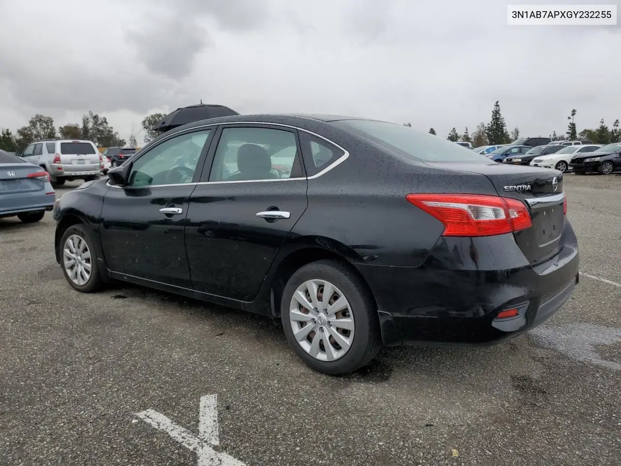 2016 Nissan Sentra S VIN: 3N1AB7APXGY232255 Lot: 46898825