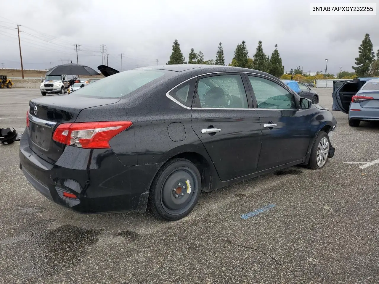 2016 Nissan Sentra S VIN: 3N1AB7APXGY232255 Lot: 46898825