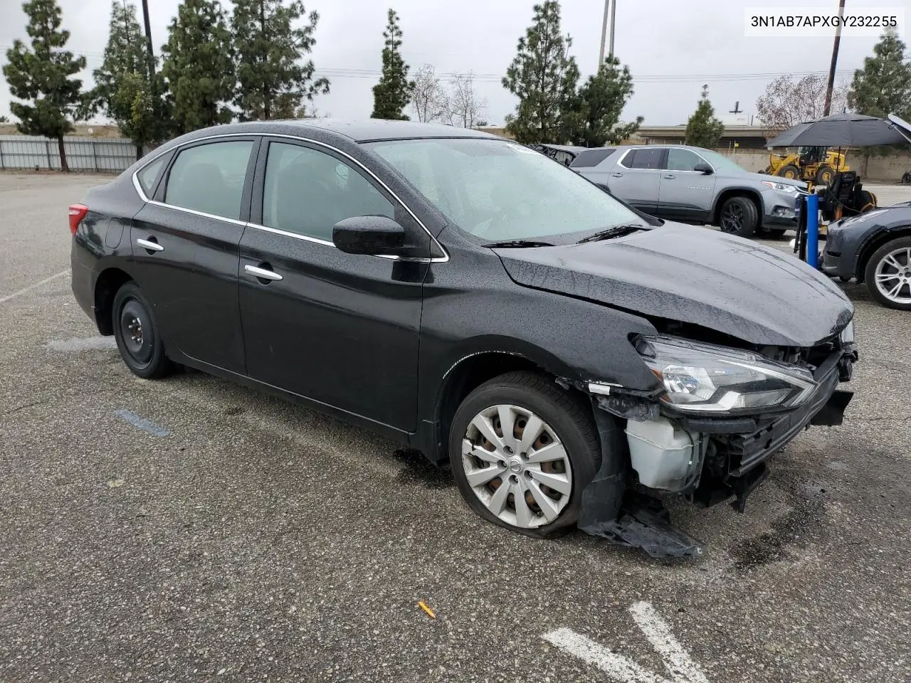 2016 Nissan Sentra S VIN: 3N1AB7APXGY232255 Lot: 46898825