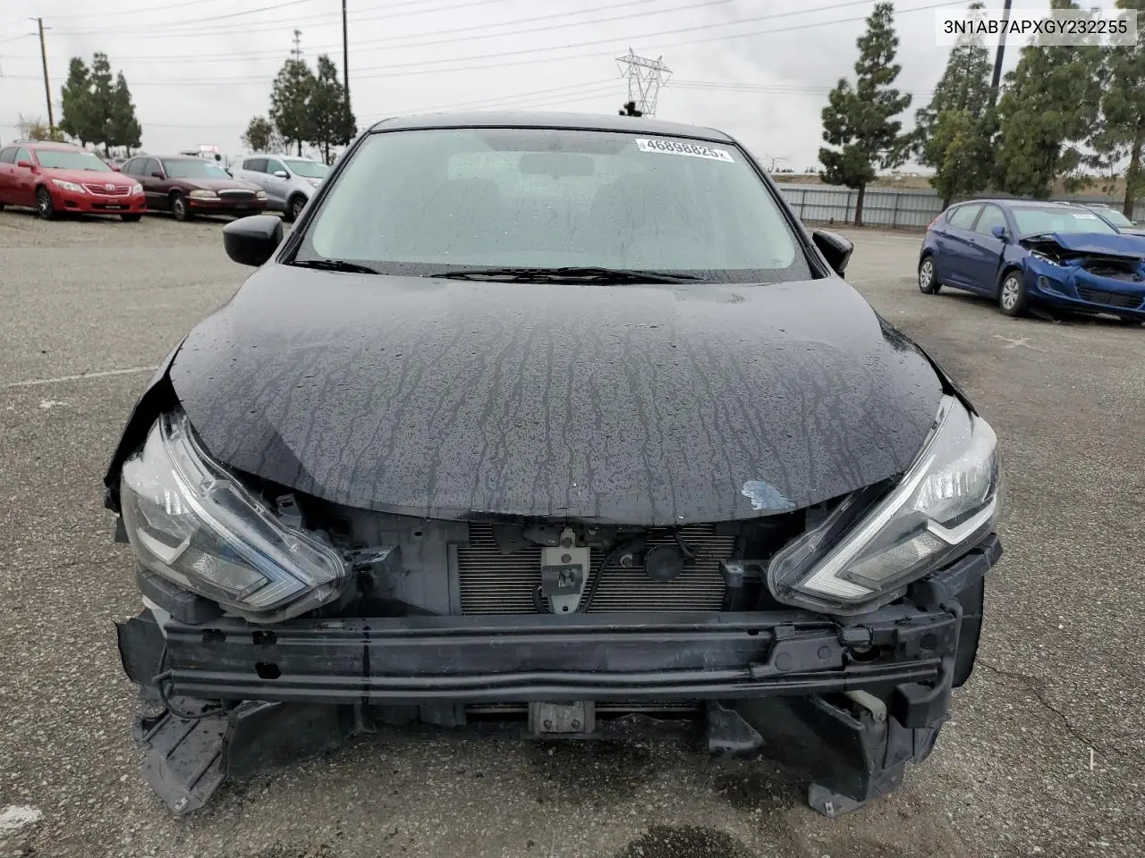 2016 Nissan Sentra S VIN: 3N1AB7APXGY232255 Lot: 46898825
