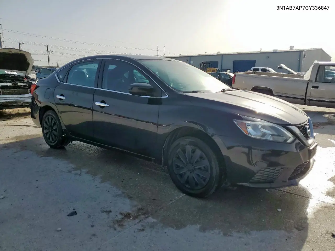 2016 Nissan Sentra S VIN: 3N1AB7AP7GY336847 Lot: 56924395