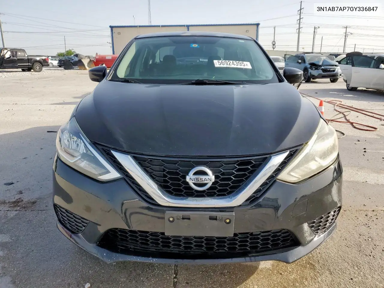 2016 Nissan Sentra S VIN: 3N1AB7AP7GY336847 Lot: 56924395