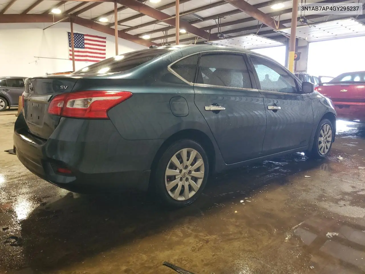 2016 Nissan Sentra S VIN: 3N1AB7AP4GY295237 Lot: 57078195