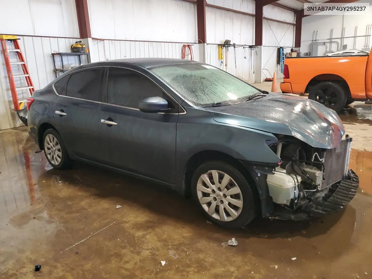 2016 Nissan Sentra S VIN: 3N1AB7AP4GY295237 Lot: 57078195