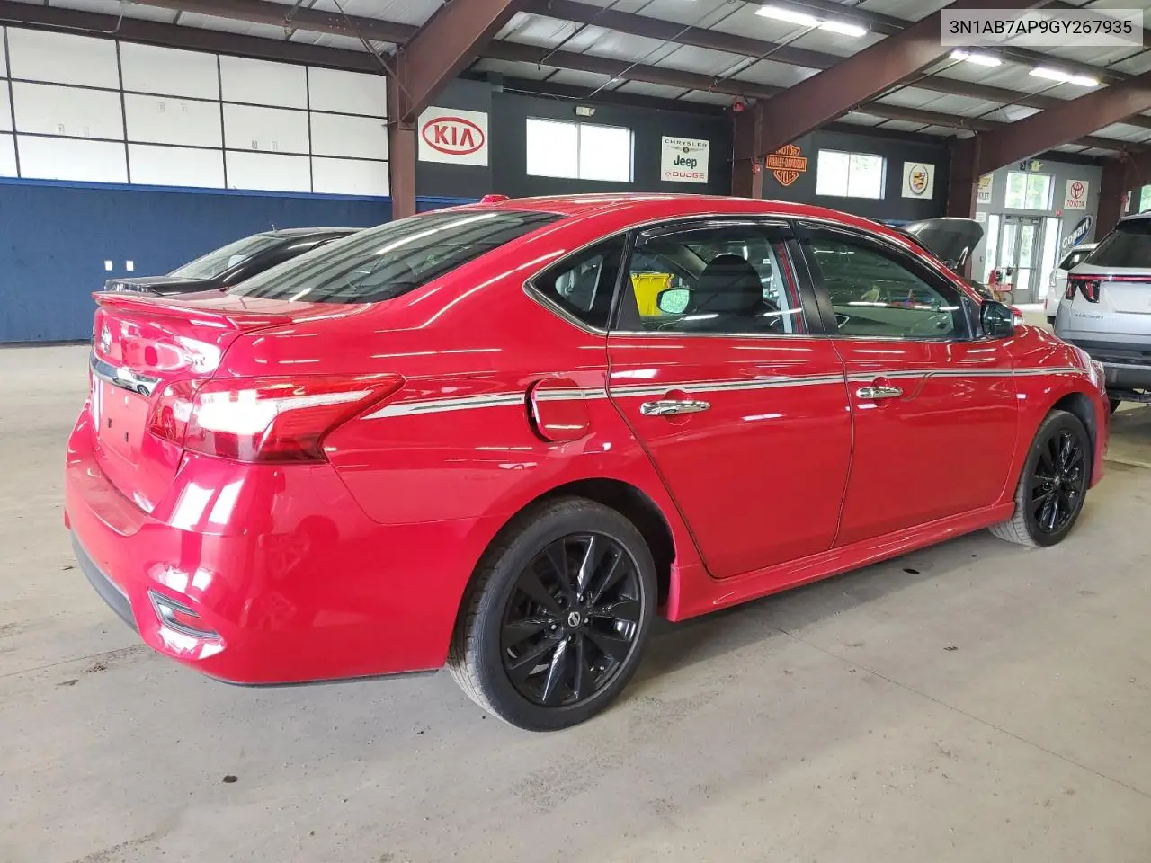 2016 Nissan Sentra S VIN: 3N1AB7AP9GY267935 Lot: 57260985