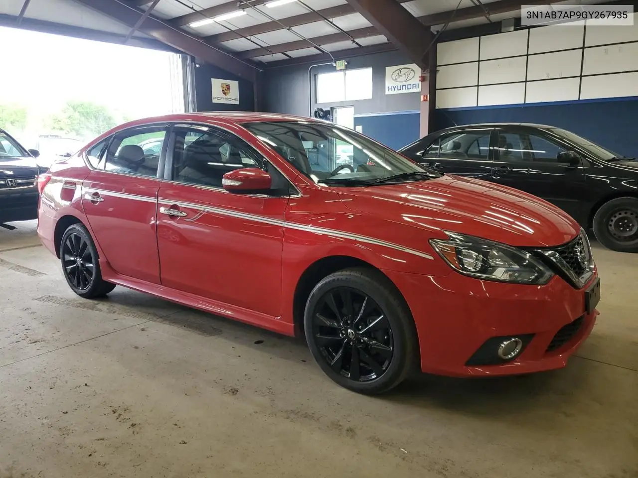 2016 Nissan Sentra S VIN: 3N1AB7AP9GY267935 Lot: 57260985