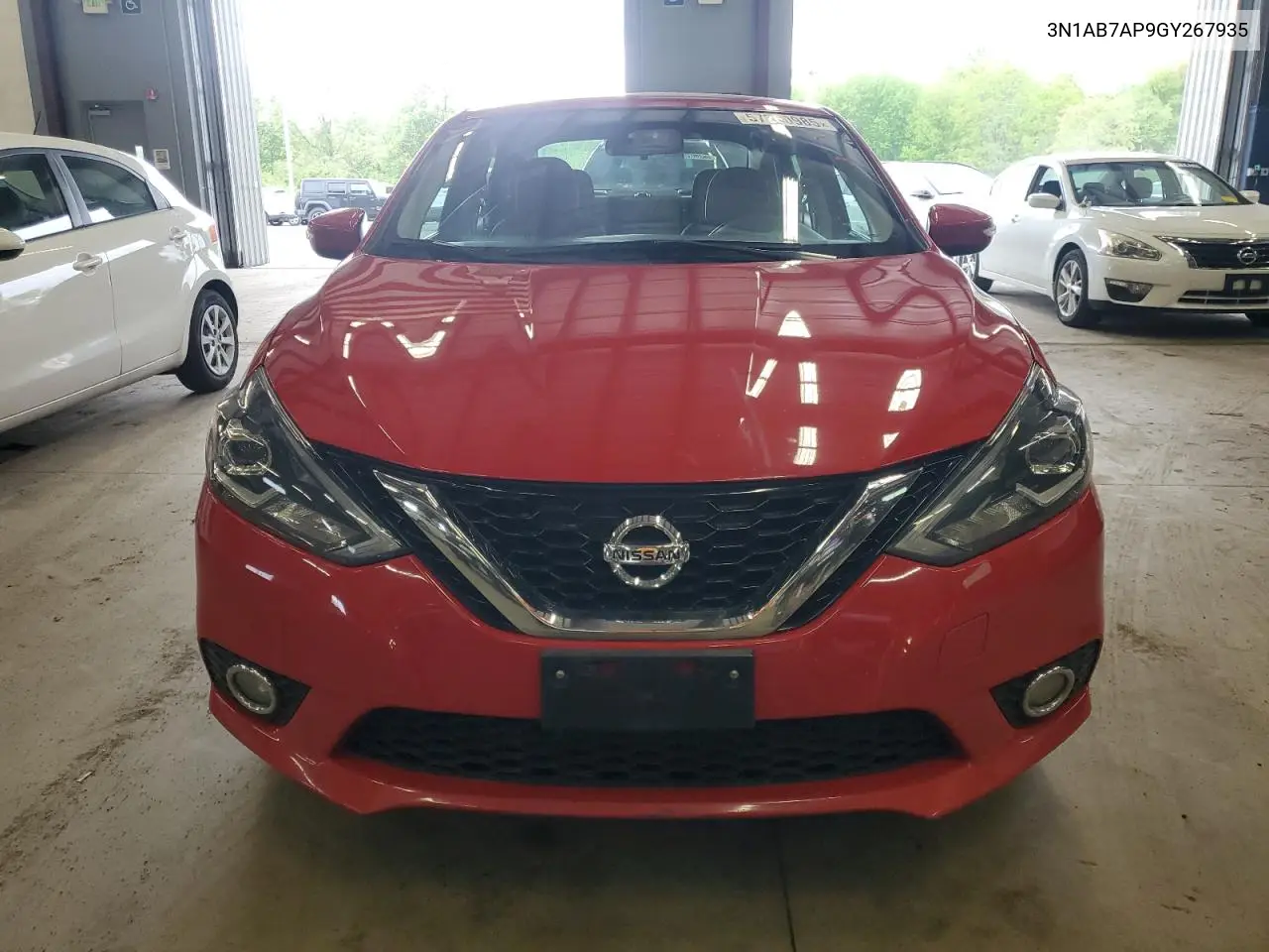 2016 Nissan Sentra S VIN: 3N1AB7AP9GY267935 Lot: 57260985