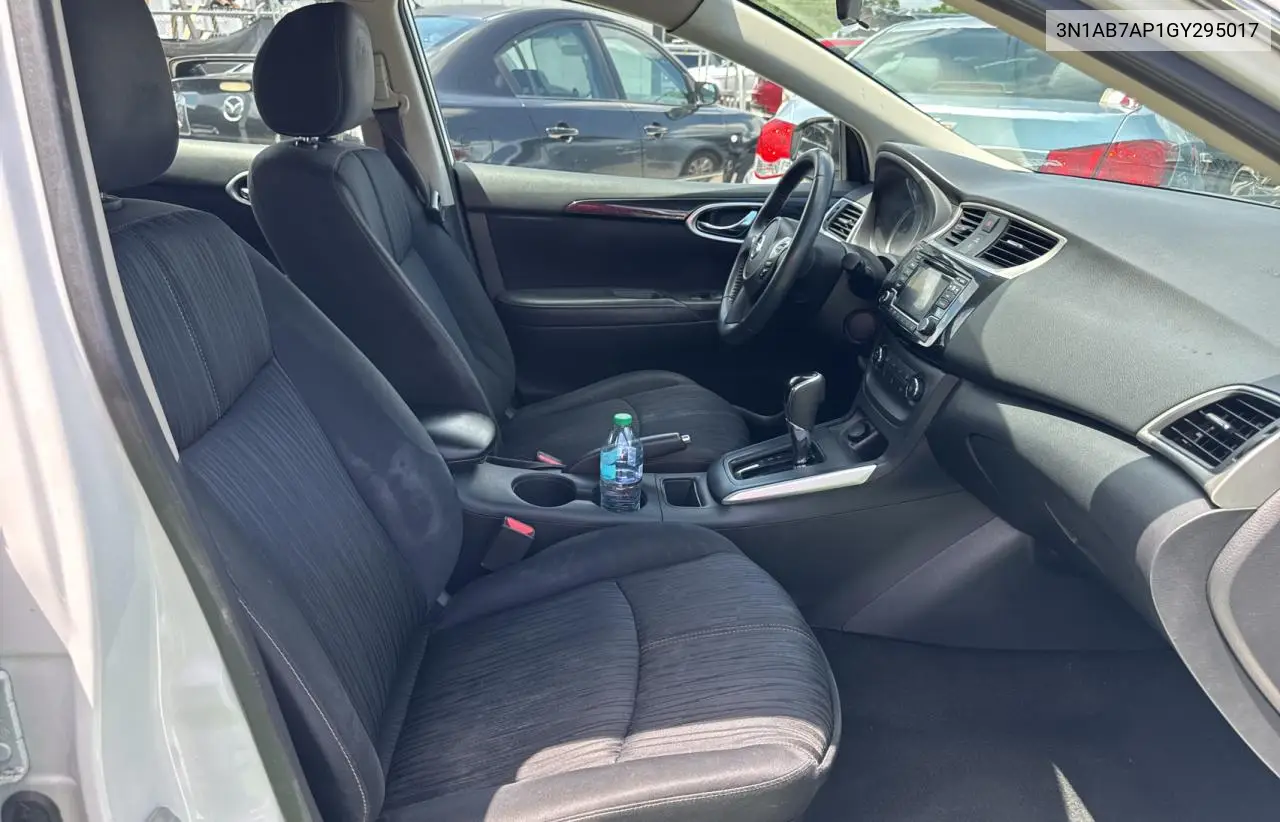 2016 Nissan Sentra S VIN: 3N1AB7AP1GY295017 Lot: 57305695