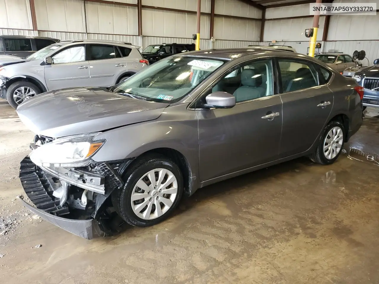 2016 Nissan Sentra S VIN: 3N1AB7AP5GY333770 Lot: 61373145