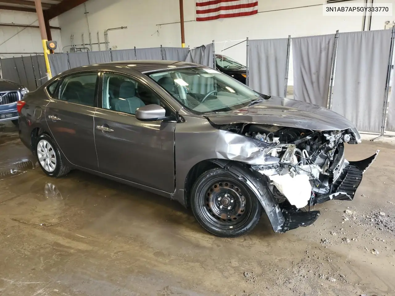 2016 Nissan Sentra S VIN: 3N1AB7AP5GY333770 Lot: 61373145