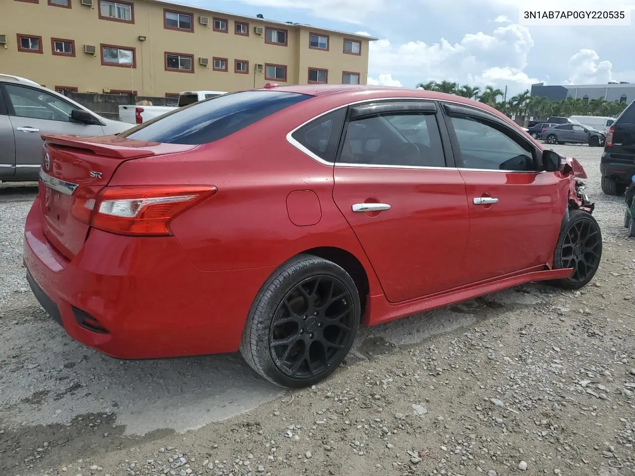 2016 Nissan Sentra S VIN: 3N1AB7AP0GY220535 Lot: 62474615
