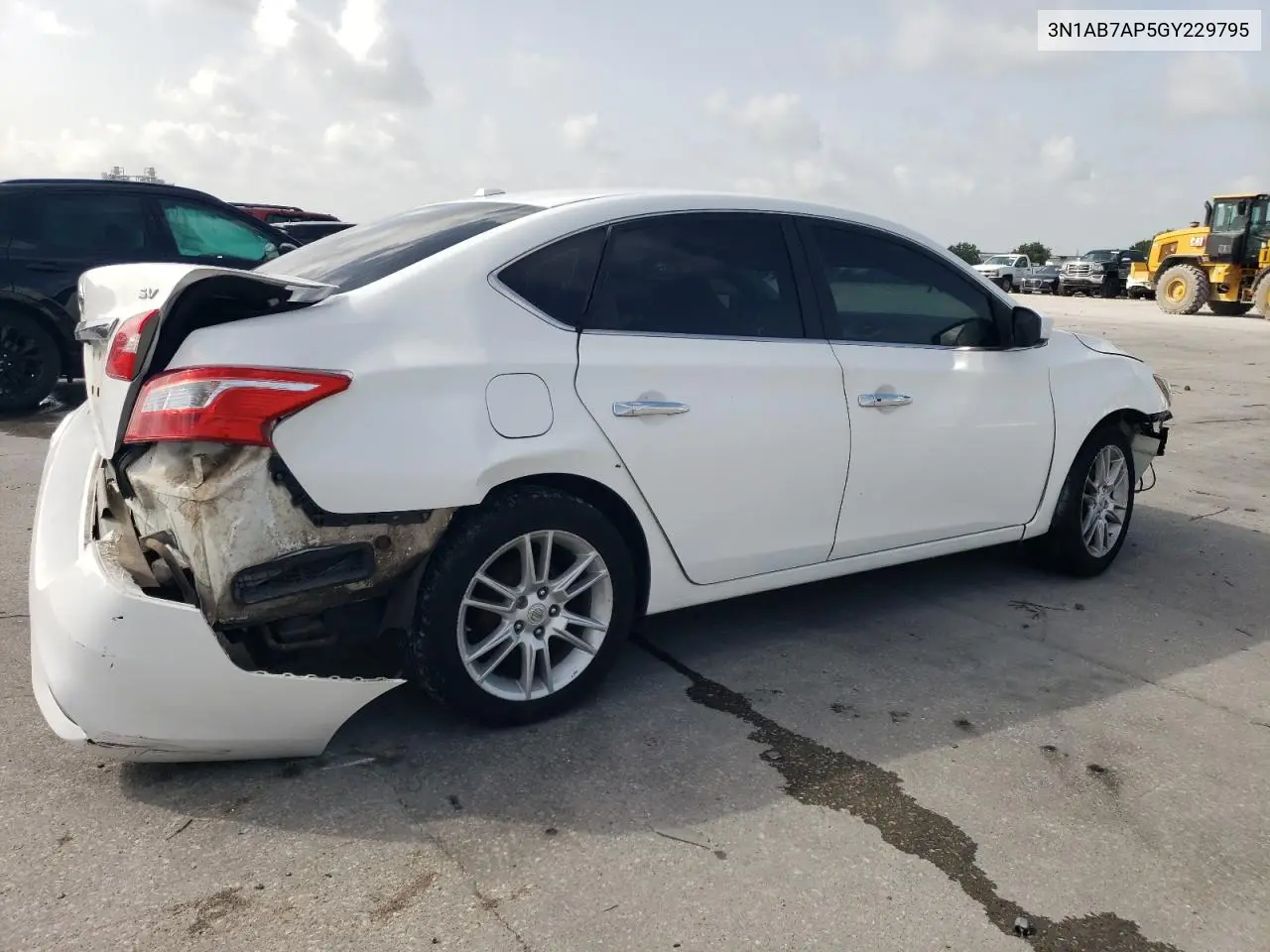3N1AB7AP5GY229795 2016 Nissan Sentra S