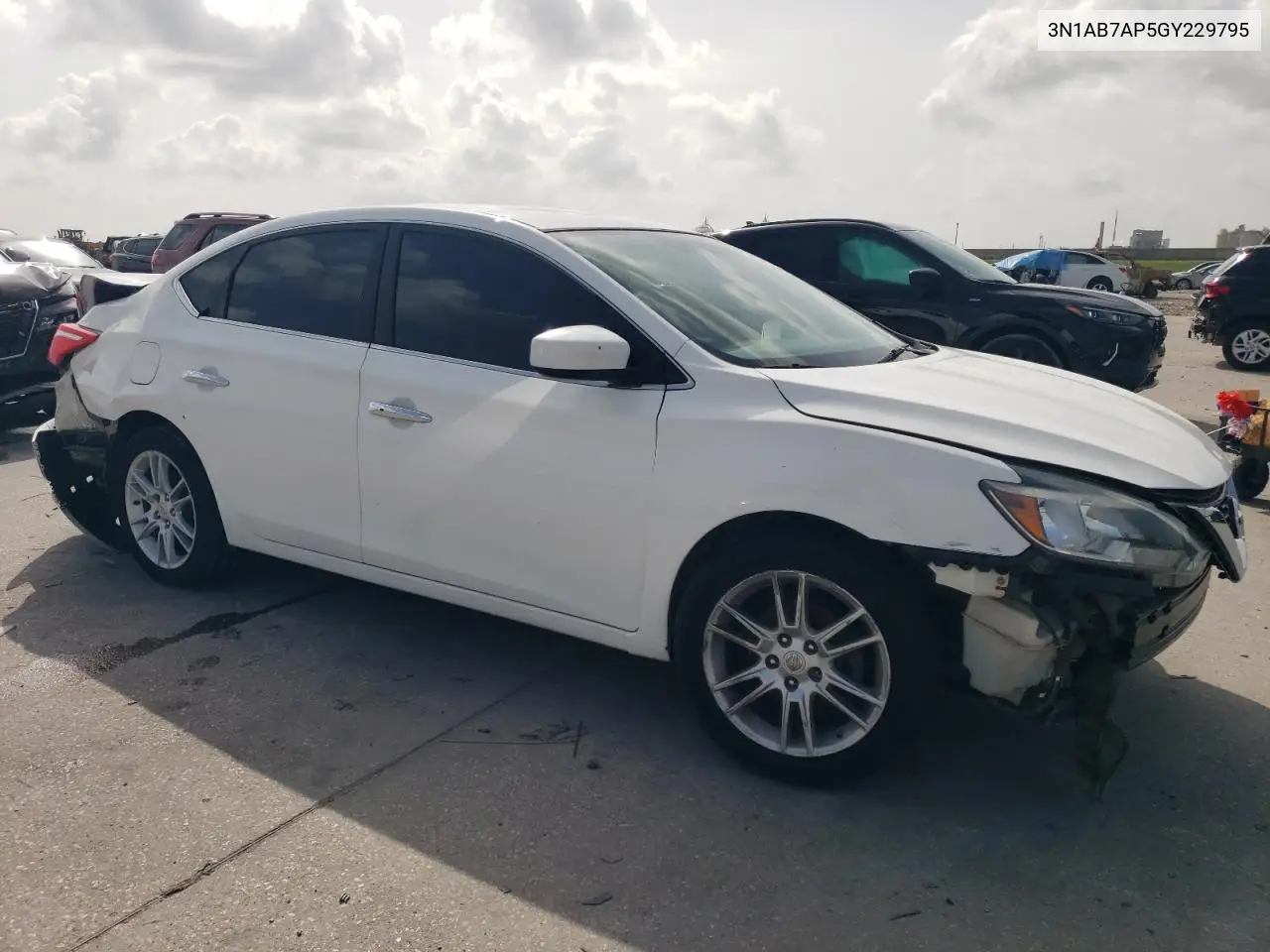 3N1AB7AP5GY229795 2016 Nissan Sentra S