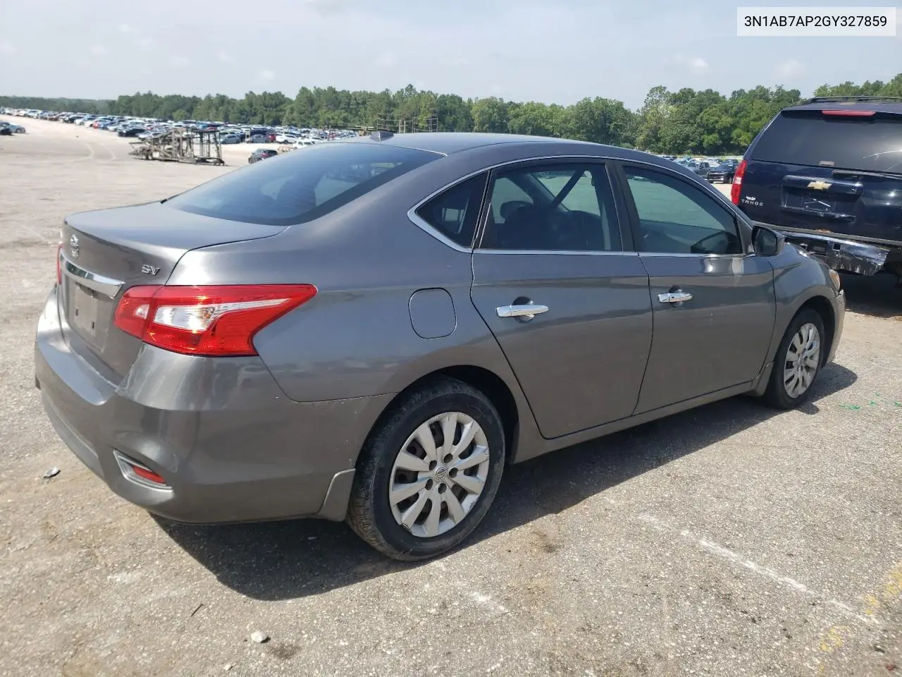 2016 Nissan Sentra S VIN: 3N1AB7AP2GY327859 Lot: 62930065