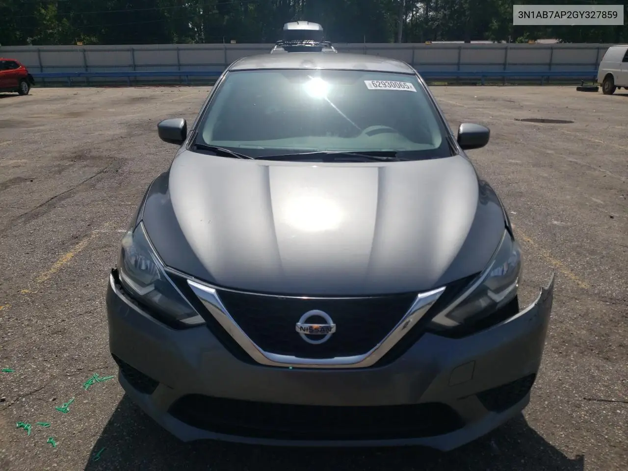 2016 Nissan Sentra S VIN: 3N1AB7AP2GY327859 Lot: 62930065