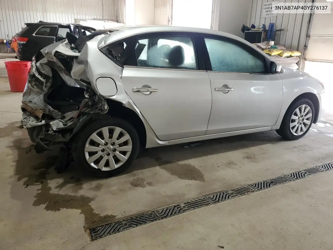 2016 Nissan Sentra S VIN: 3N1AB7AP4GY276137 Lot: 63029385