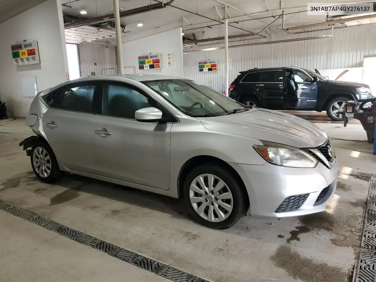 2016 Nissan Sentra S VIN: 3N1AB7AP4GY276137 Lot: 63029385