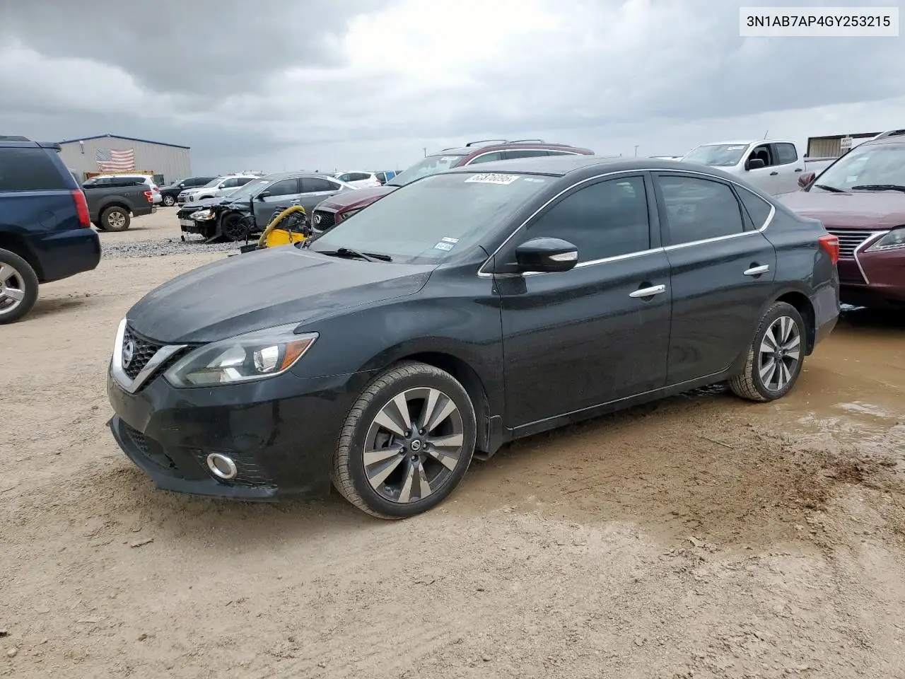 2016 Nissan Sentra S VIN: 3N1AB7AP4GY253215 Lot: 63376095