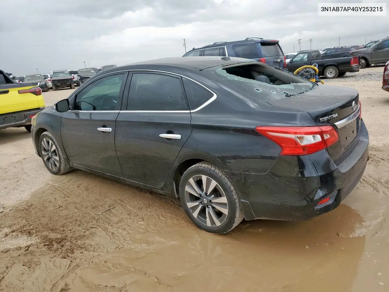 2016 Nissan Sentra S VIN: 3N1AB7AP4GY253215 Lot: 63376095