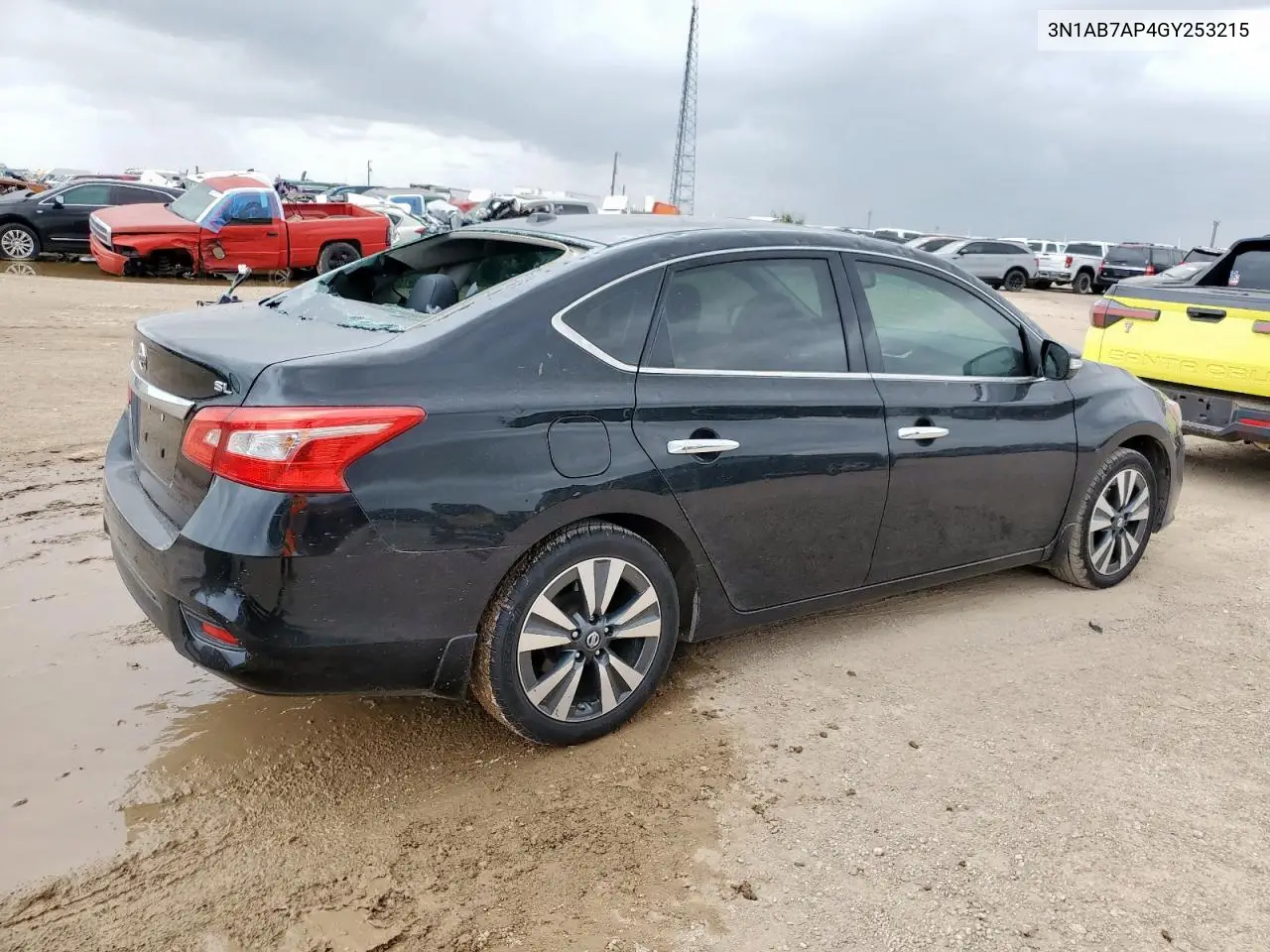 2016 Nissan Sentra S VIN: 3N1AB7AP4GY253215 Lot: 63376095