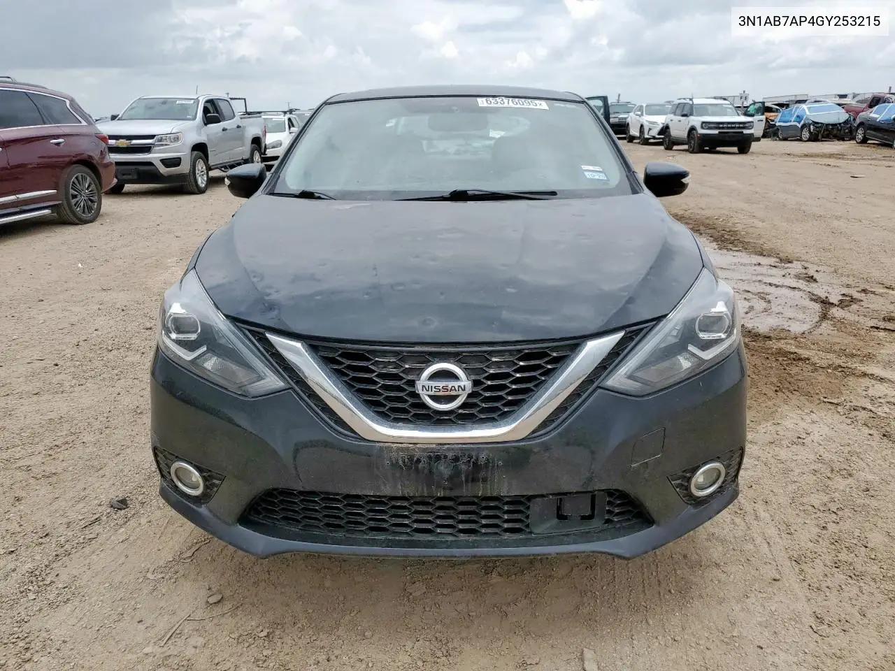 2016 Nissan Sentra S VIN: 3N1AB7AP4GY253215 Lot: 63376095
