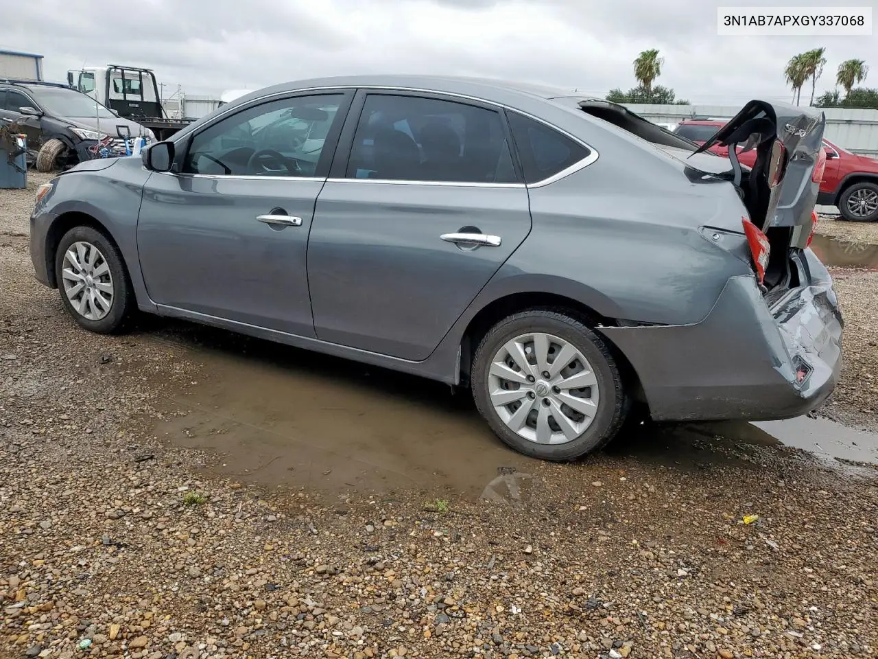 2016 Nissan Sentra S VIN: 3N1AB7APXGY337068 Lot: 63502315