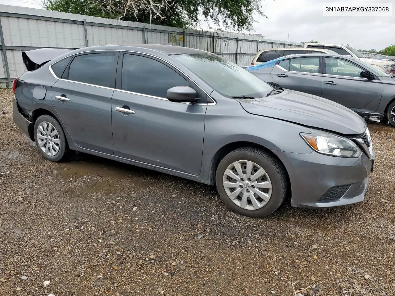 2016 Nissan Sentra S VIN: 3N1AB7APXGY337068 Lot: 63502315