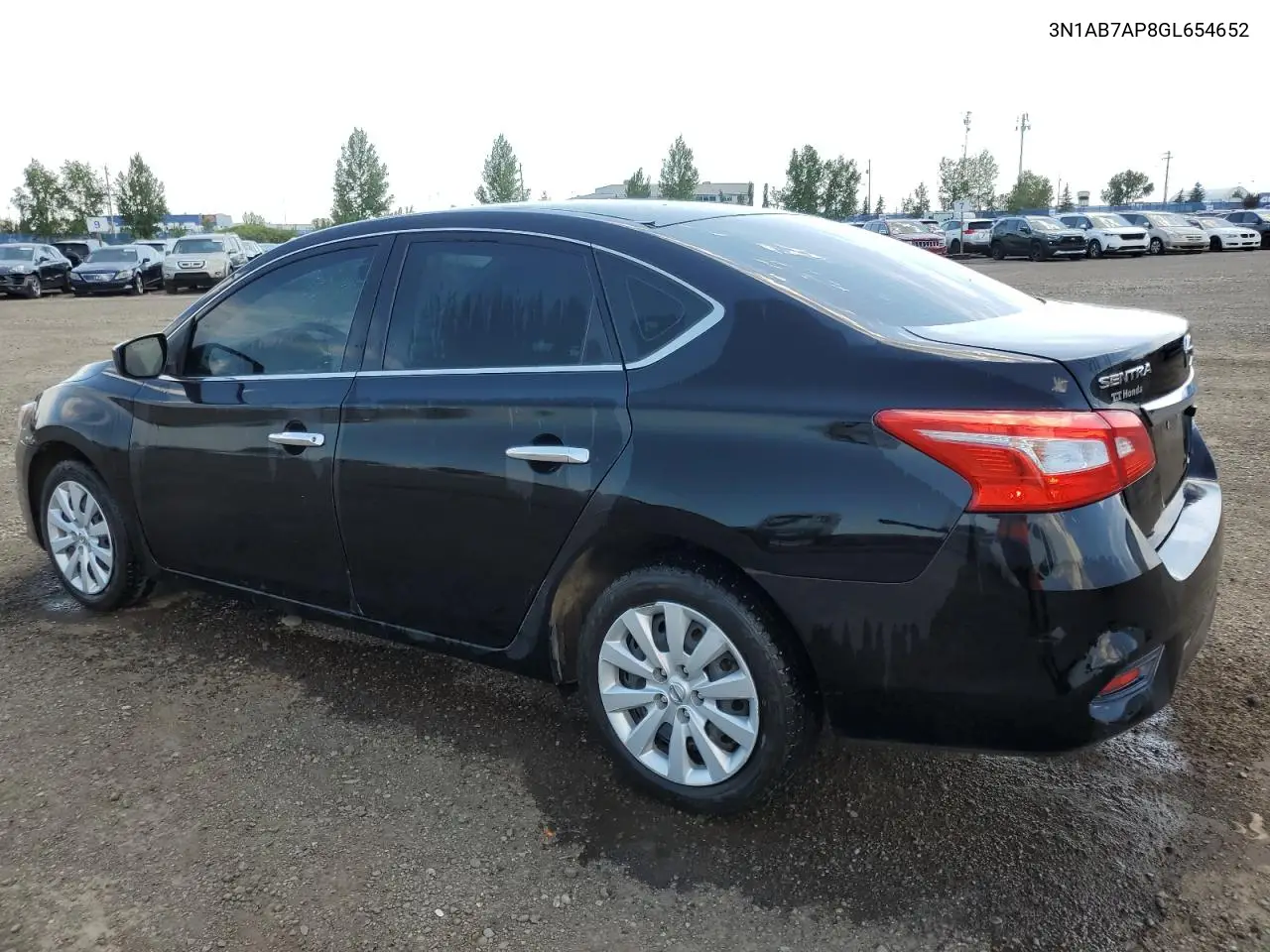 2016 Nissan Sentra S VIN: 3N1AB7AP8GL654652 Lot: 63668085